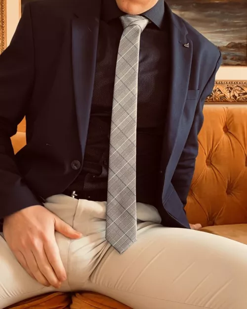 I love a bulge in a suit so I’m happy I can add to that! Check my only fans for full collection!