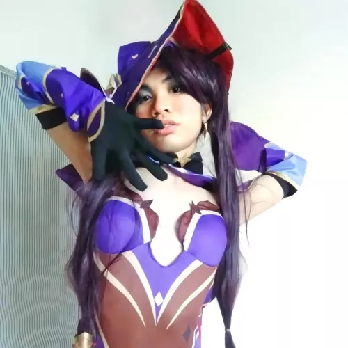 I love doing cosplay gives me a chance to be fem af