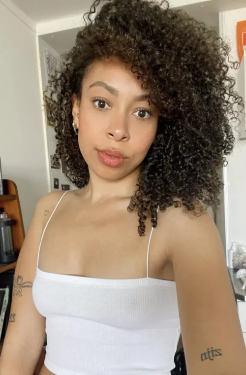 I love having small boobs. I never have to wear a bra