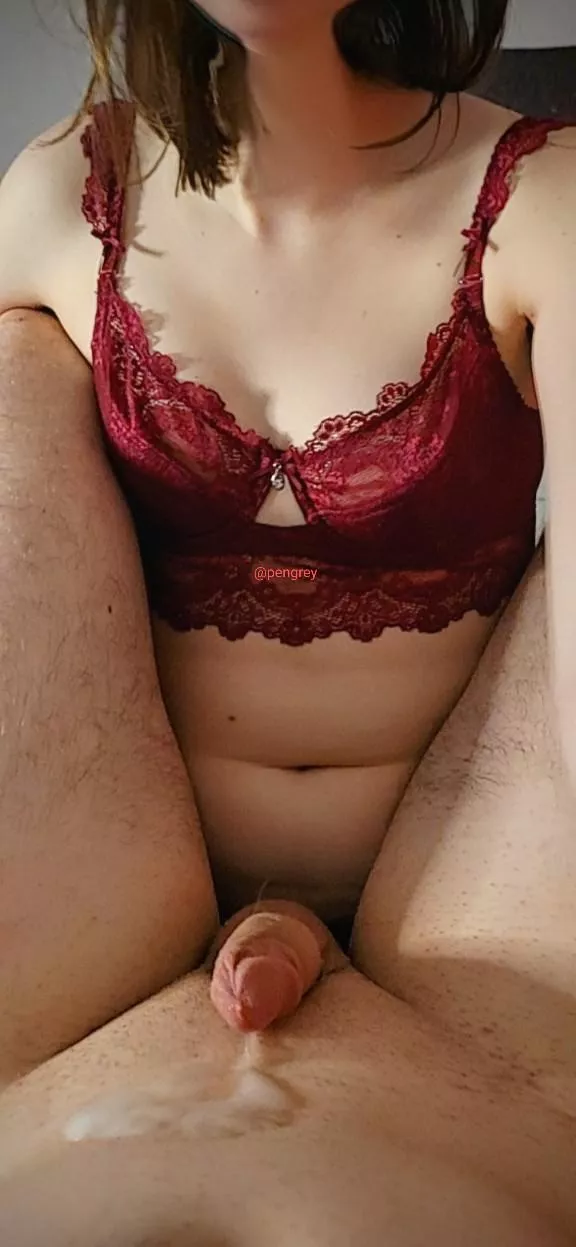I love it that he can cum from pegging only 😳🍑💦 [F24/M28] [OC]