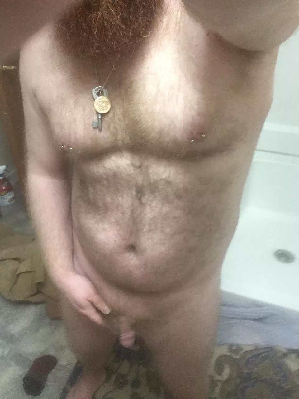 I love seeing myself get hairier and hairier every day