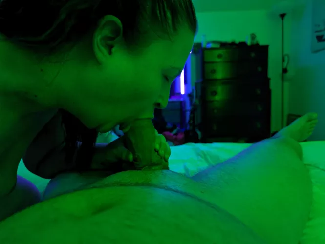 I love sucking when it's soft so I can feel it grow....