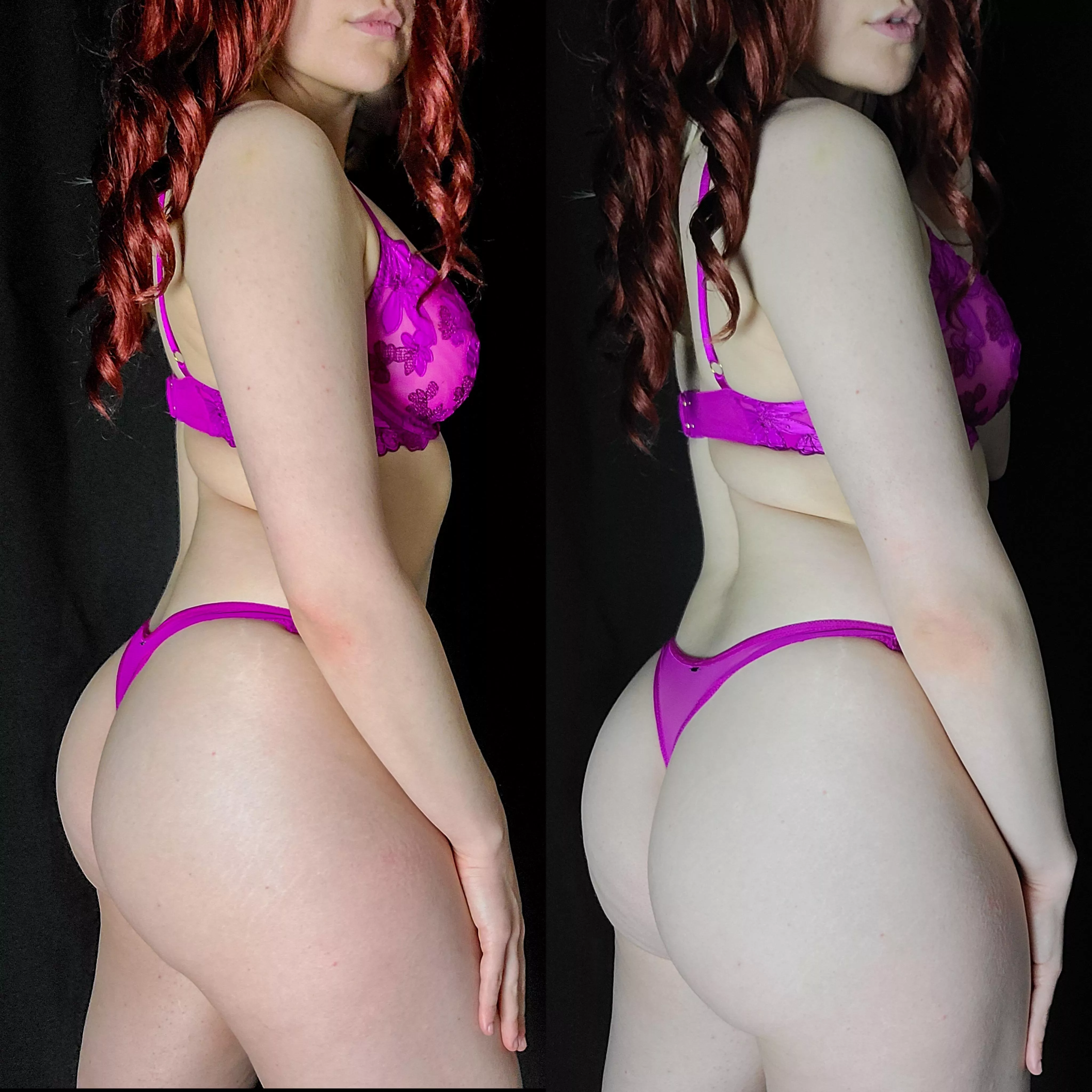 I love this pink set from Victorias Secret a fan bought for me :)