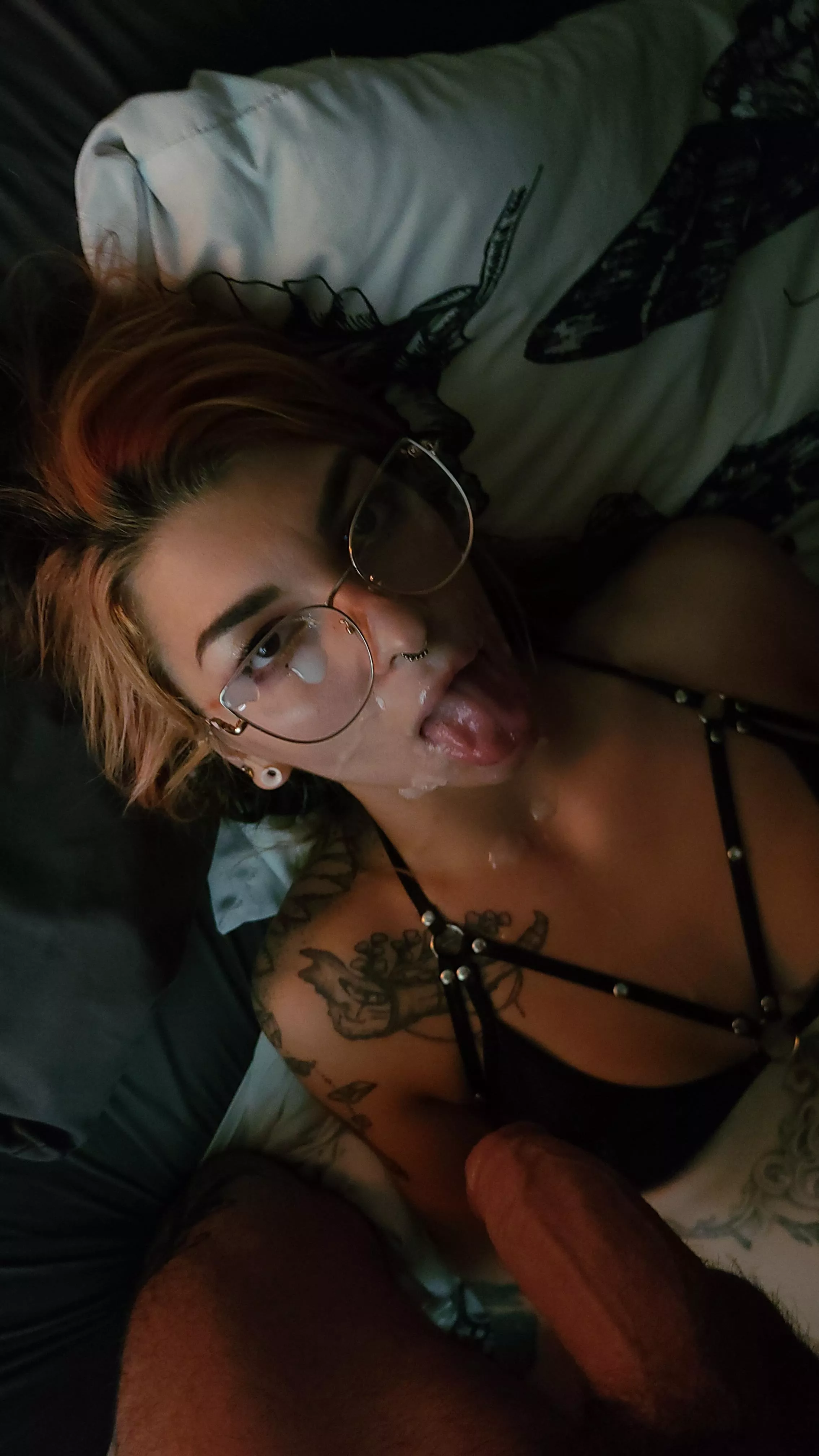 I may be a brat but I'll never refuse a cumshot