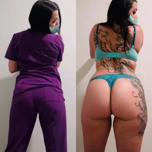 I need to ask a coworker to take my pics so I can get you a better angle! Like my ass though?!?