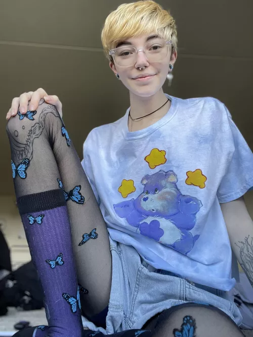 I need to dress like this more often💙☁️