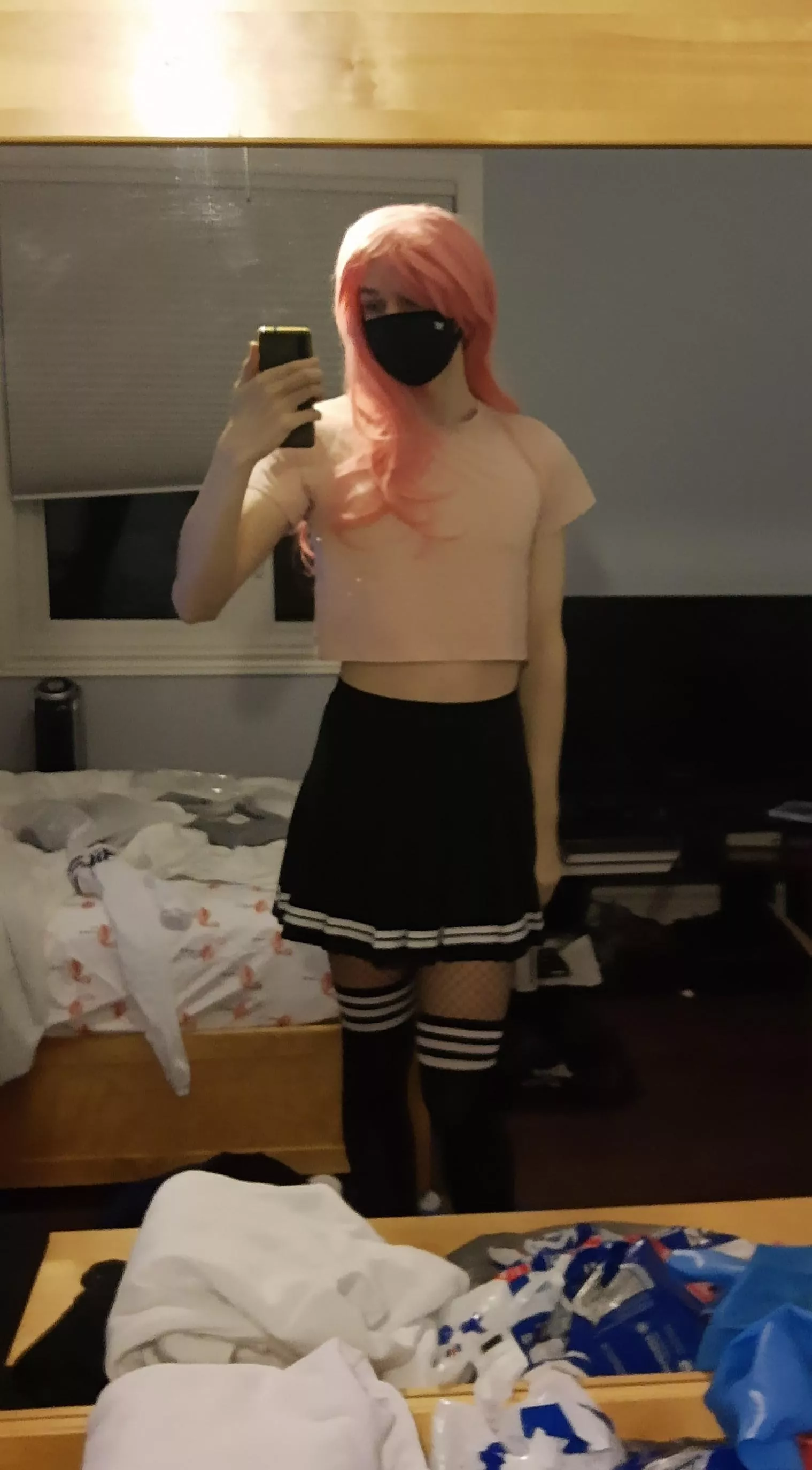 I never liked wearing wigs before but since I got this one I love them, what do you think? I'll probably get a Samus wig in the future.