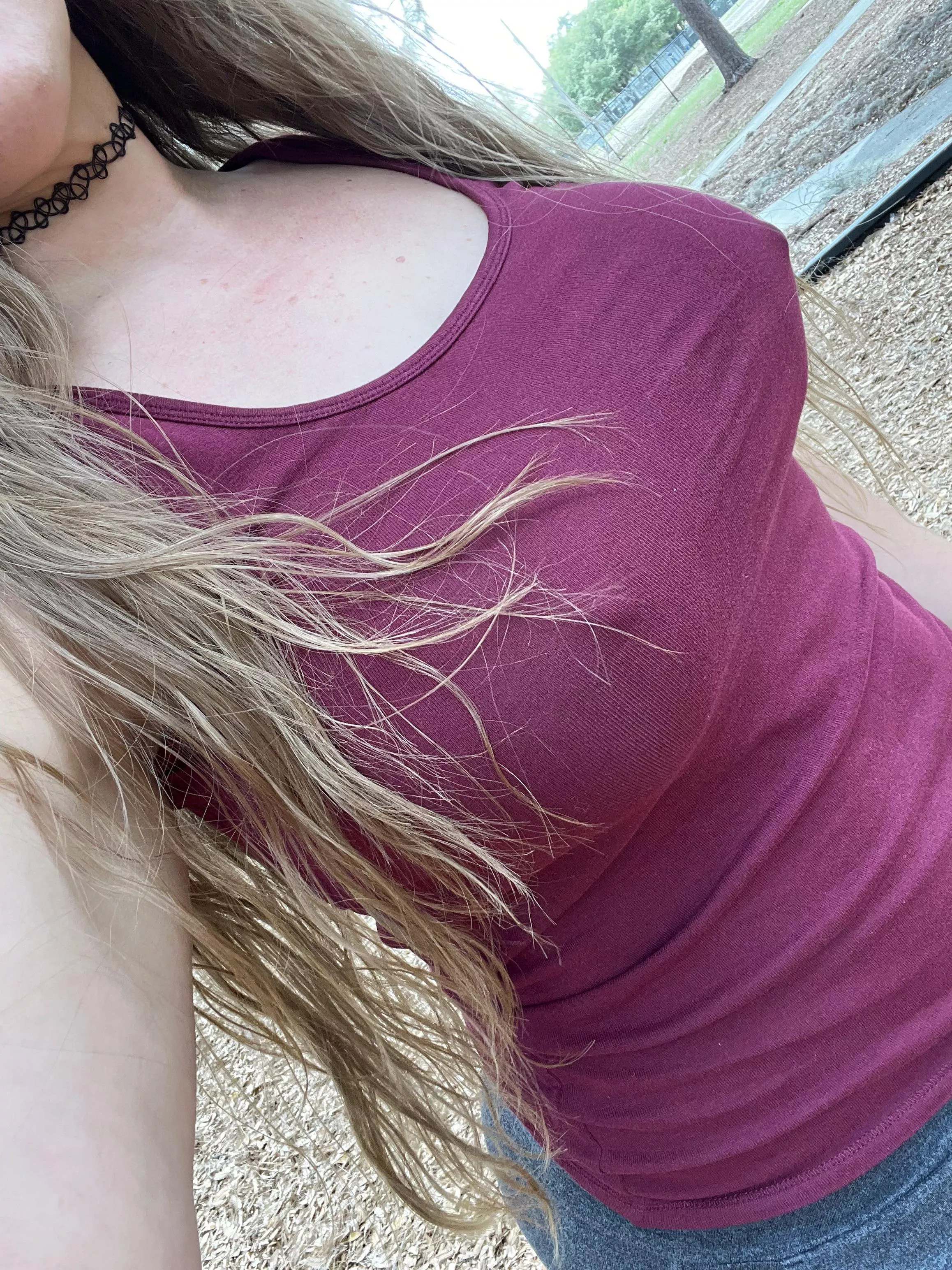 I never wear a bra! (F)👅