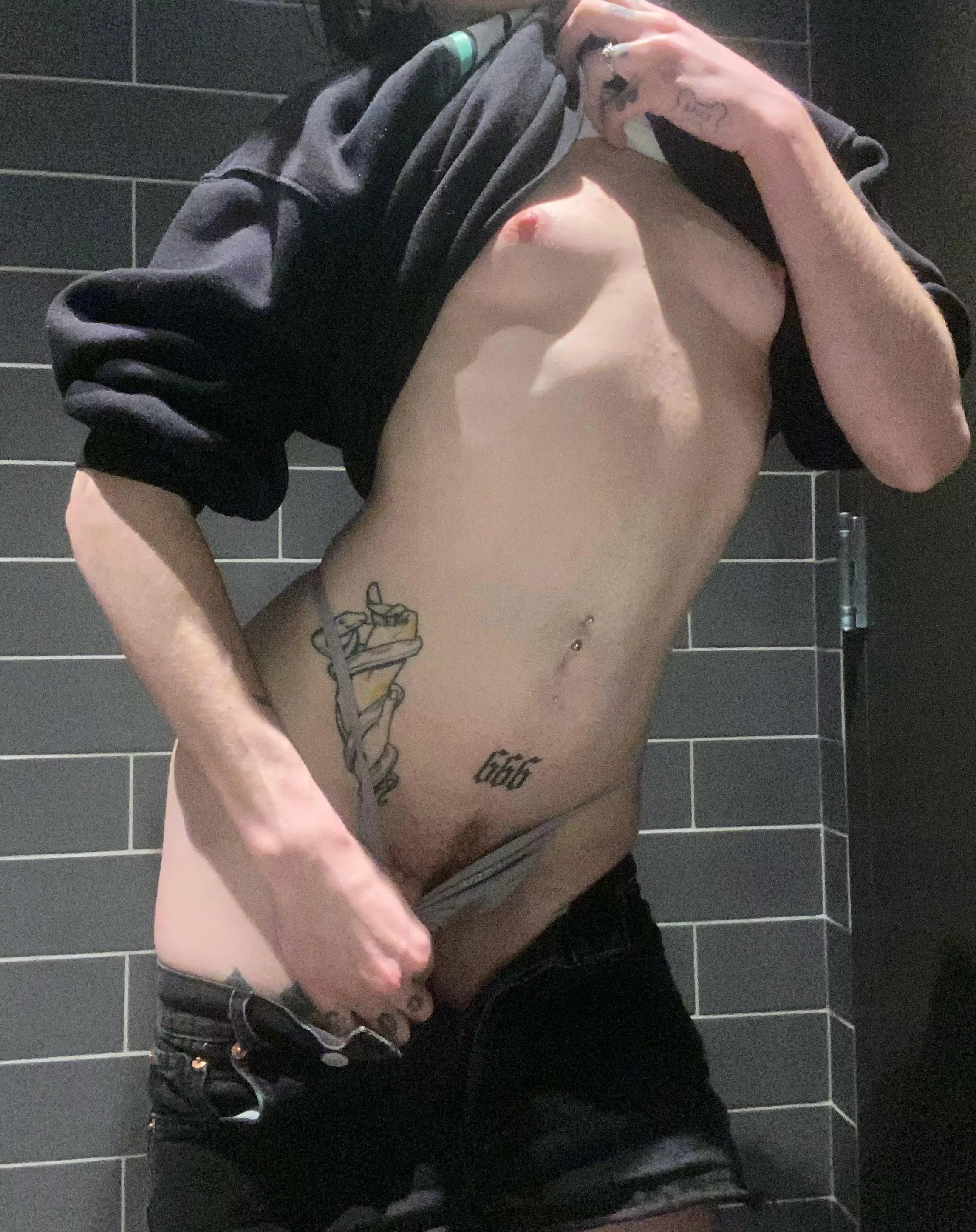 I promise I could get you hard even though I have small tits