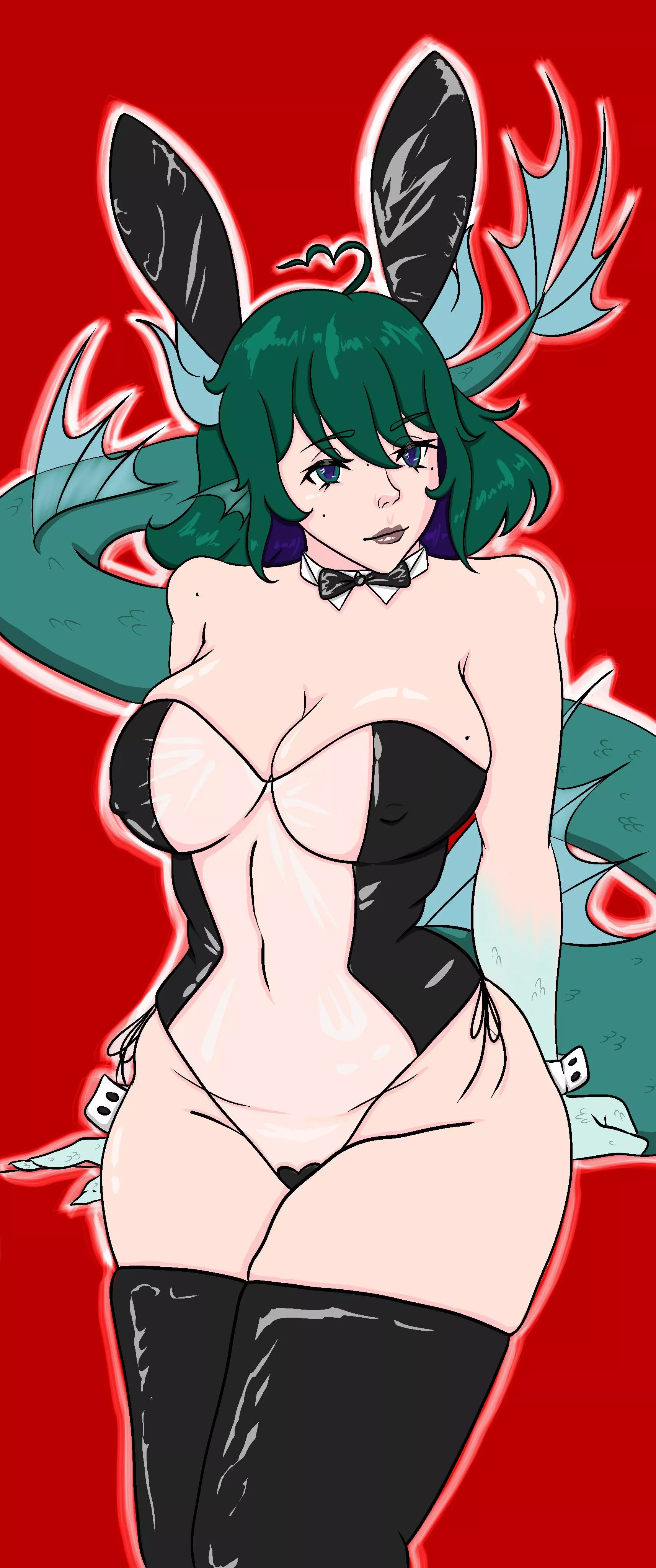 I saw you like bunny girls… I know I’m not fluffy… but I still hope you like my outfit.