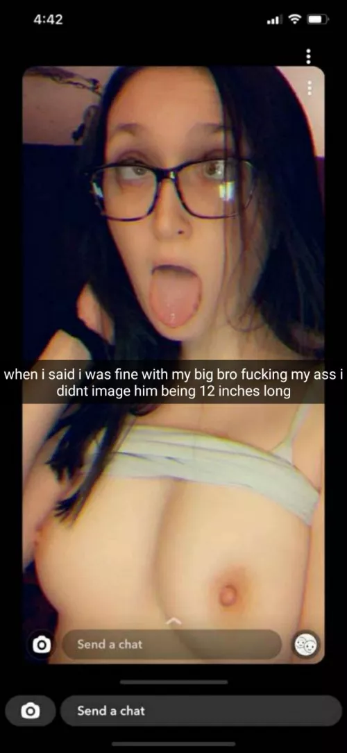 I think I broke my sisters mind along with her ass