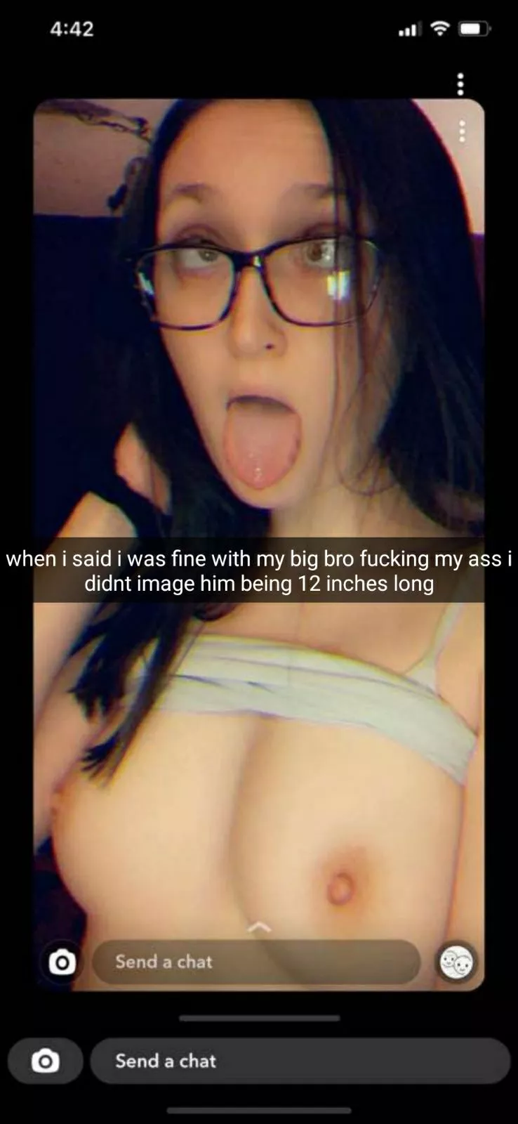 I think I broke my sisters mind along with her ass