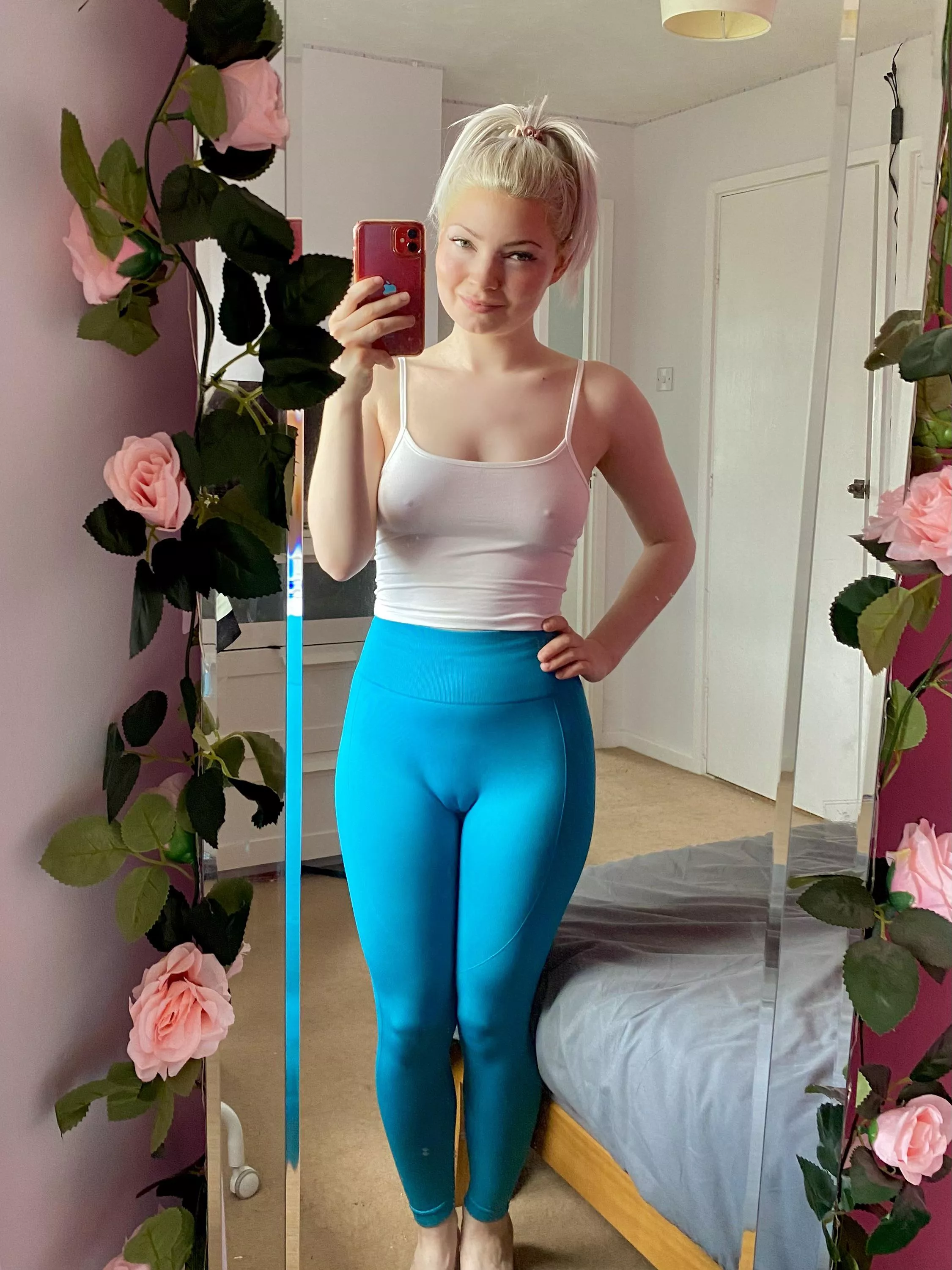I think I can go to the gym like this. What do you think?