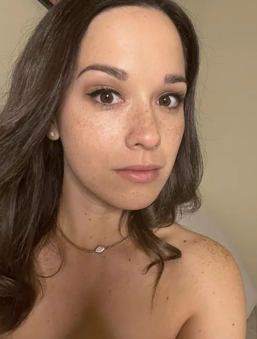 I think I get a new freckle every time I go out in the sun :P