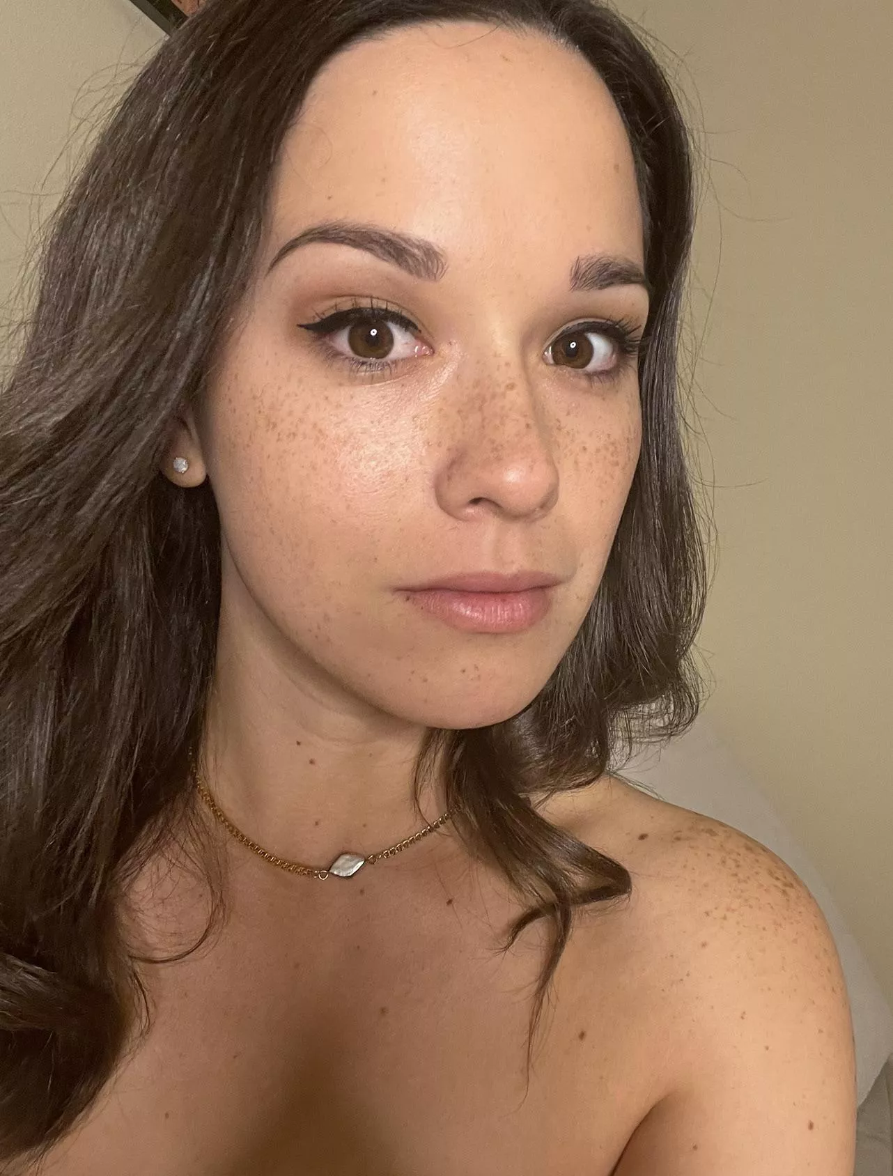 I think I get a new freckle every time I go out in the sun :P