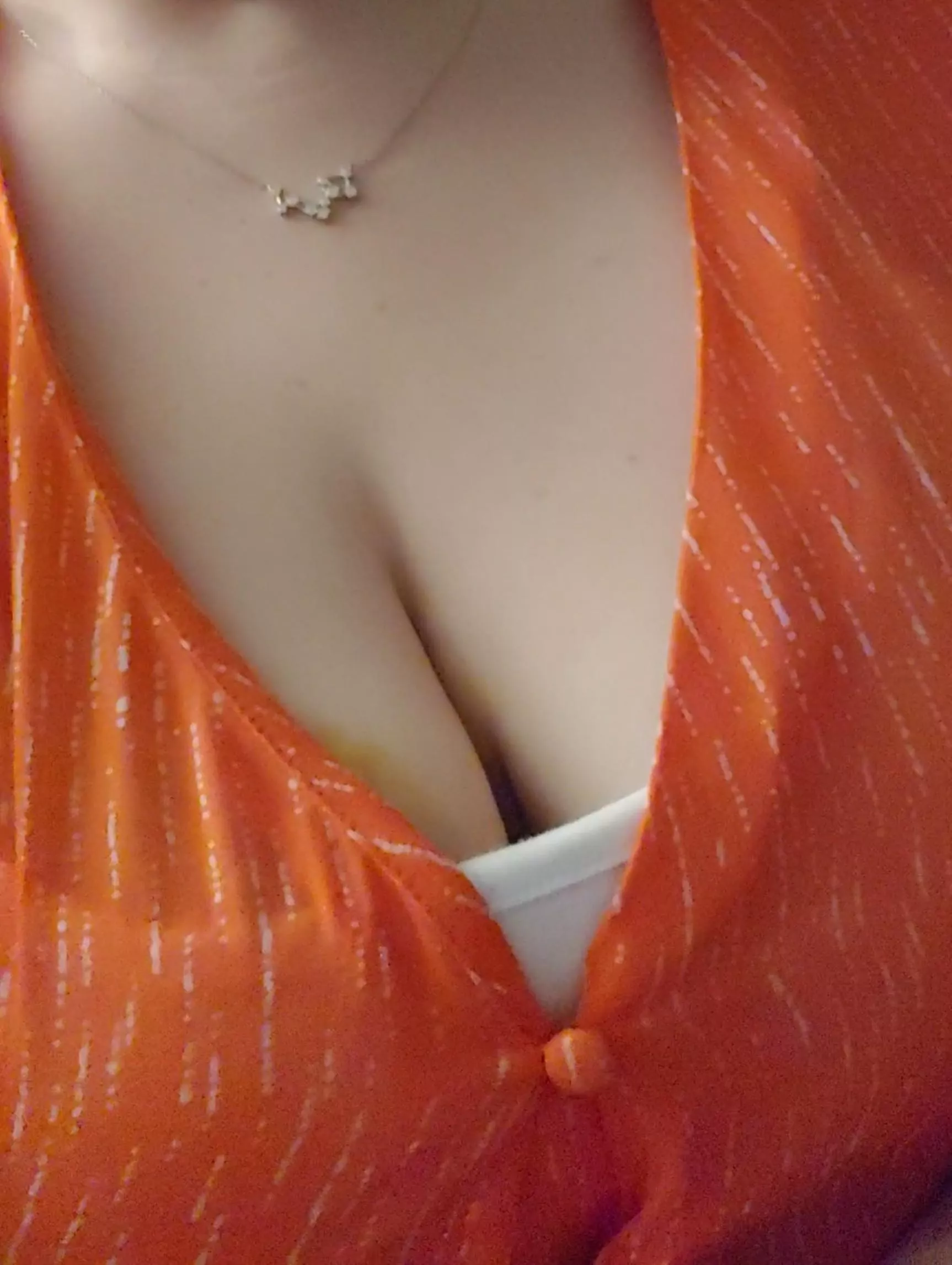 I think orange is a good color for me