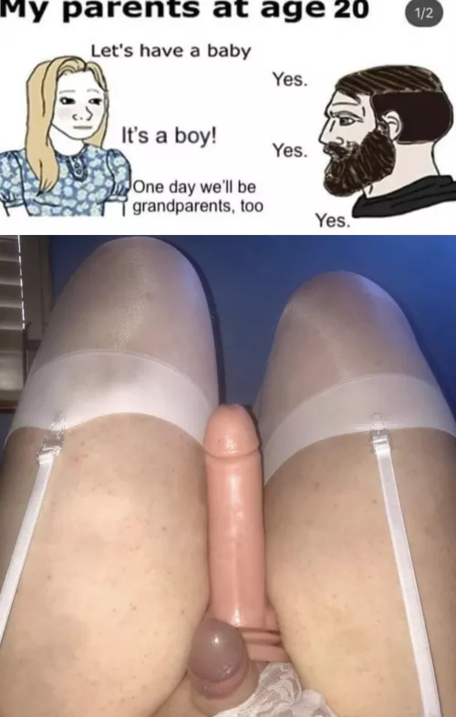 I think the only way there might be hope of that is if someone breeds me 🤰