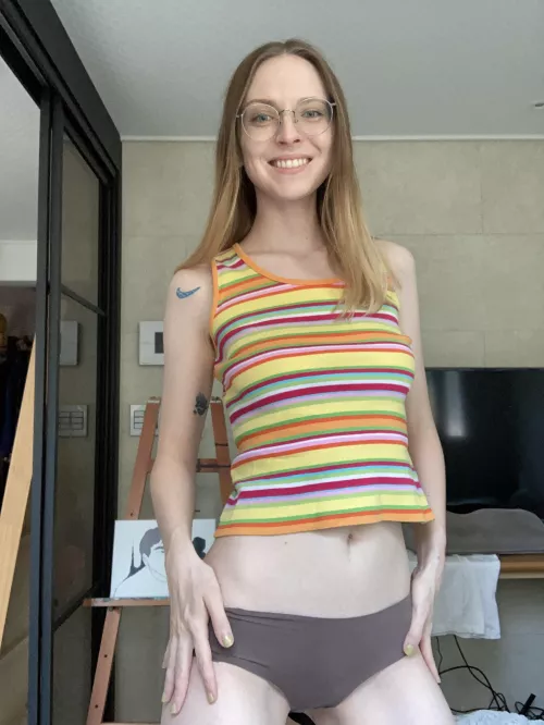 I think this top radiates joy [f]