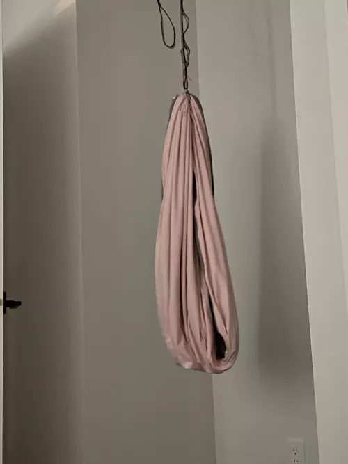 I told my wife the kids bedroom swing reminded me of her and now she’s not speaking to me