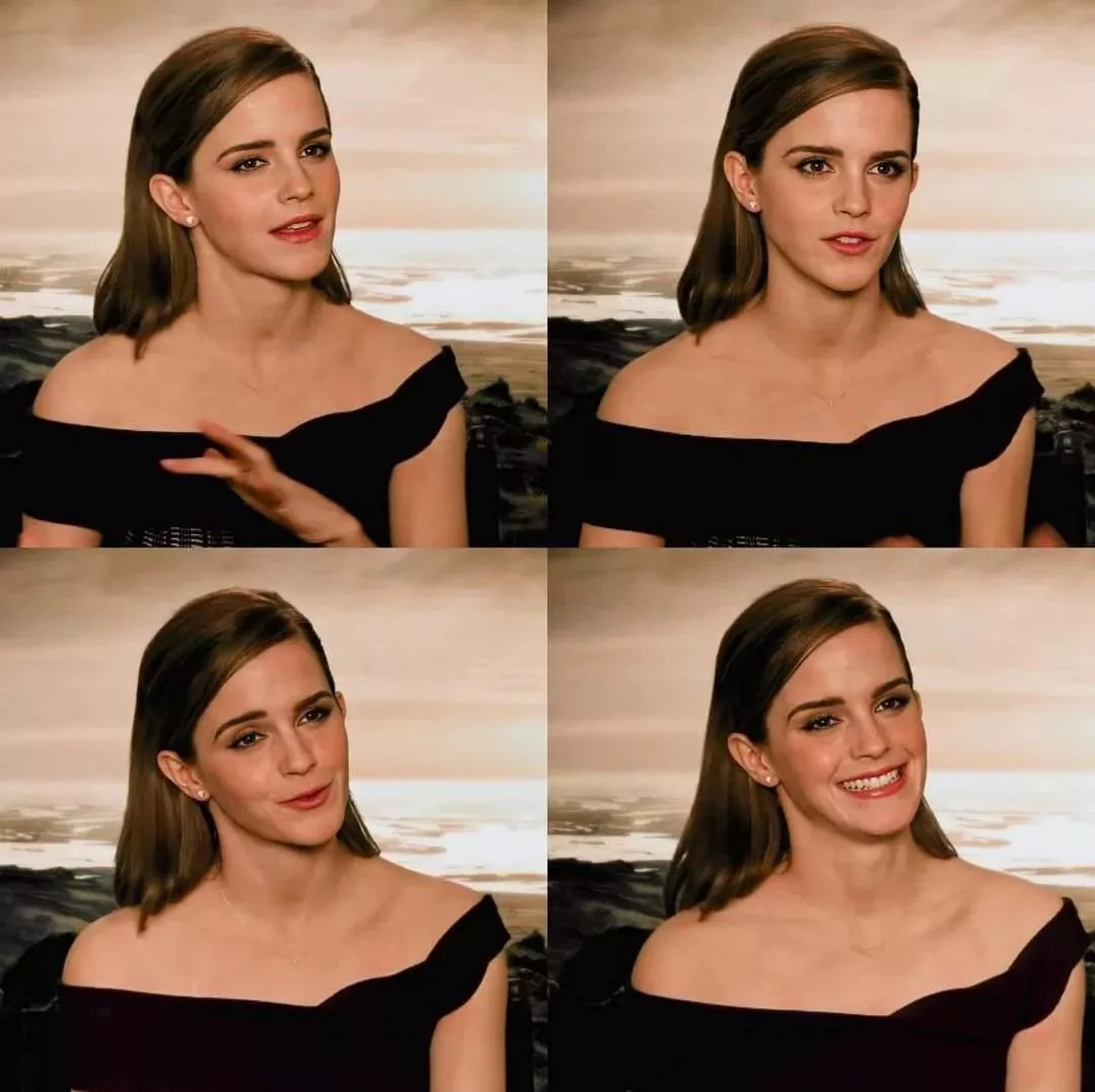 I wanna cum all over myself to tight Emma Watson