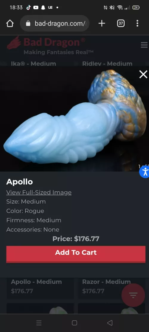 I WANT HIM BUT I HAVE PUT MYSELF ON A NO SPEND AHHH. 😭