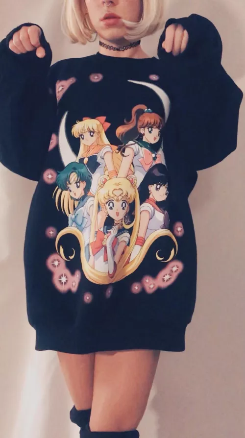 i wanted to be one of the sailor guardians when i was a little ( ˙꒳ ˙ )