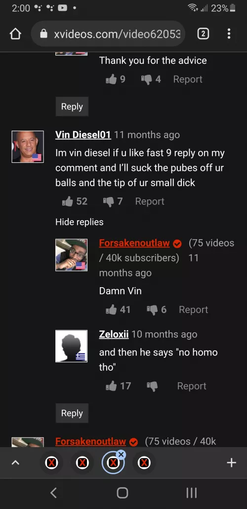 I was wondering what Vin has been up to