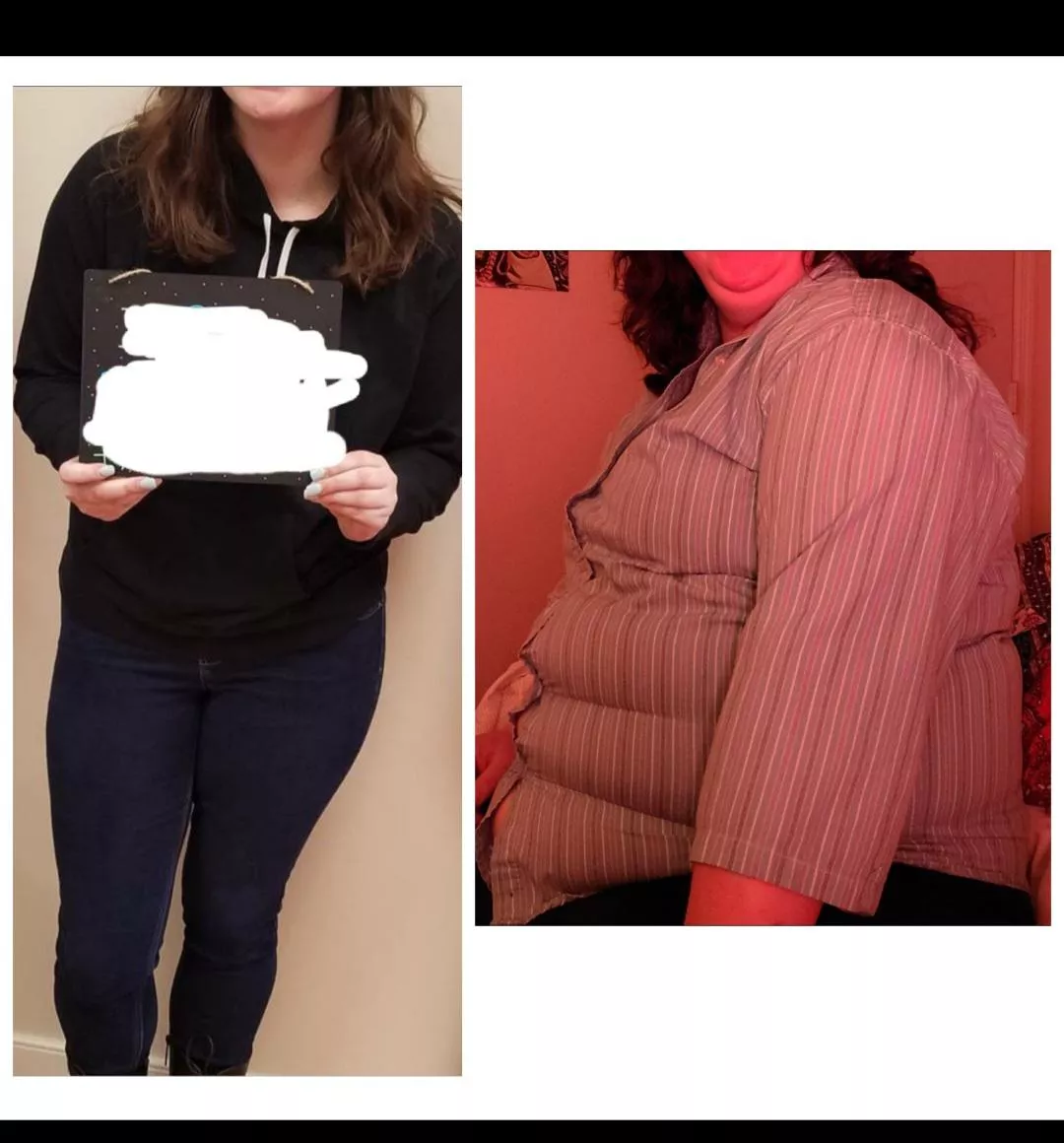 I went from 170ibs to 340ibs 😳 I went from 170ibs to 340ibs 😳