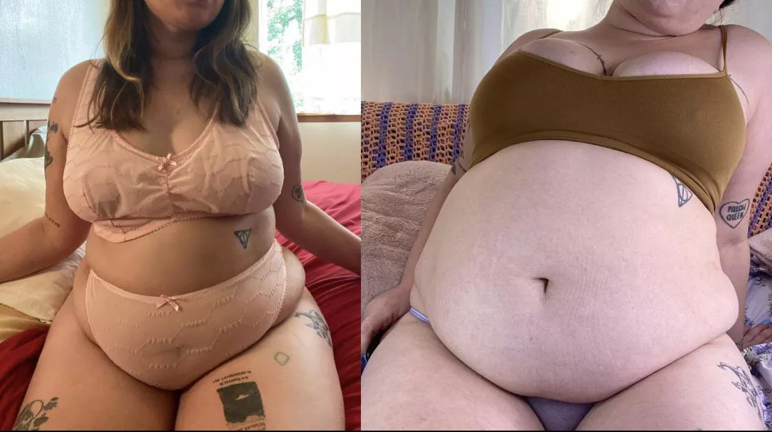 I went from chubby to fat af 😍