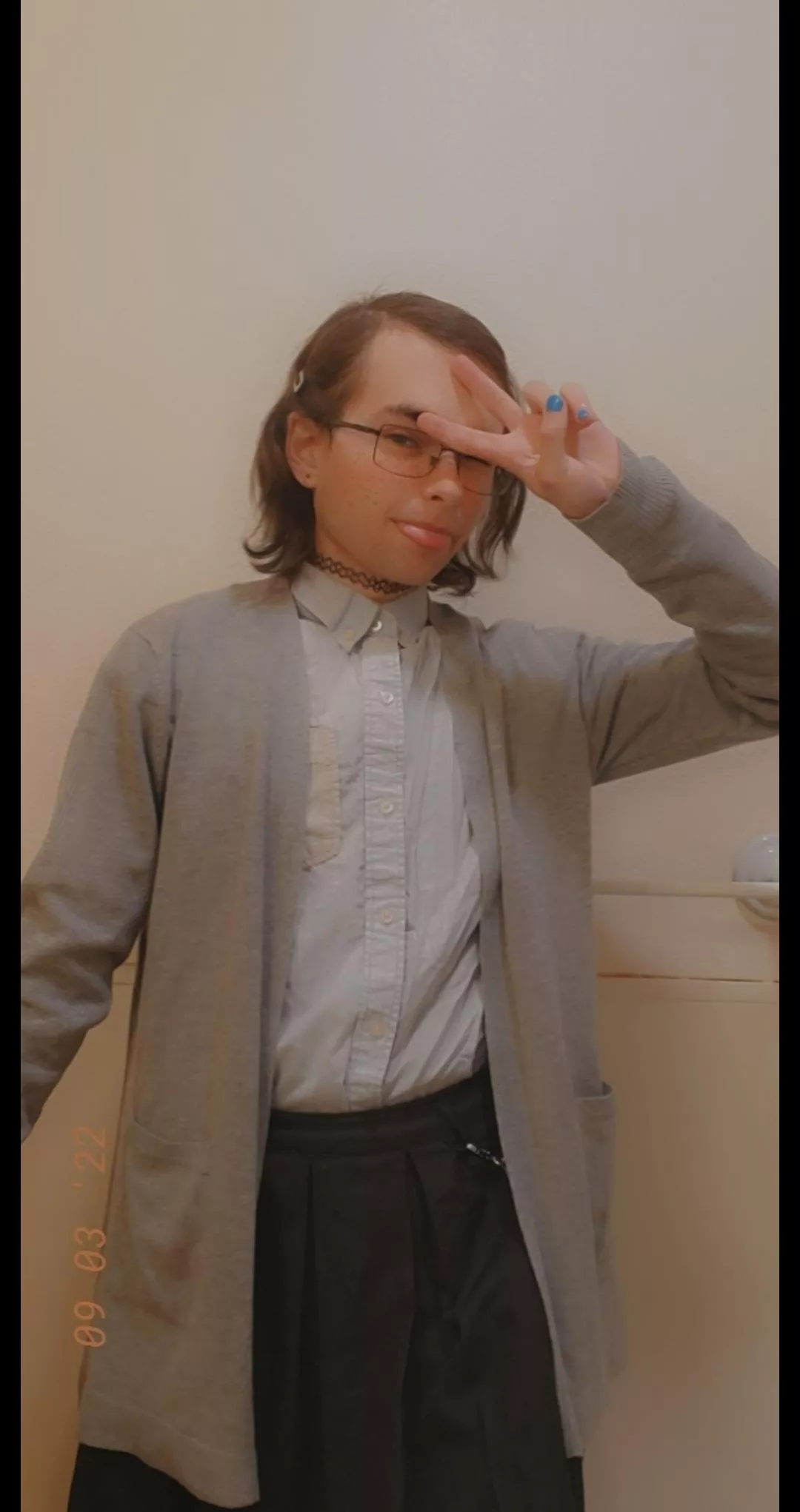 I wish I could wear my collars too work ^~^