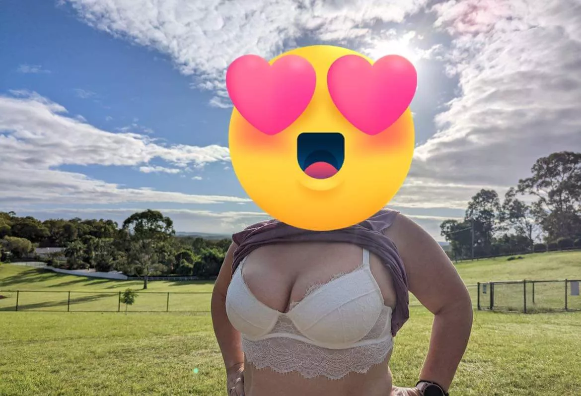 I wish you were here at the dog park with me [f]