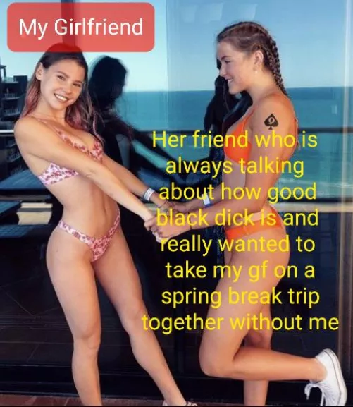 I wonder why my gf's friend doesn't want me there?