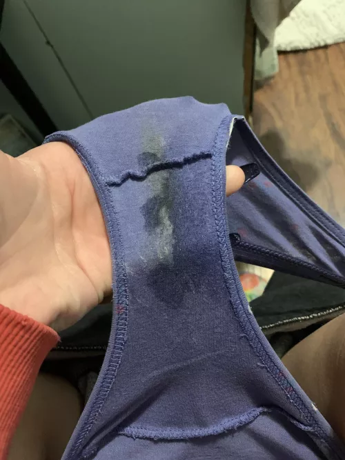 I wore them all day then put them back on after I squirted💦😜