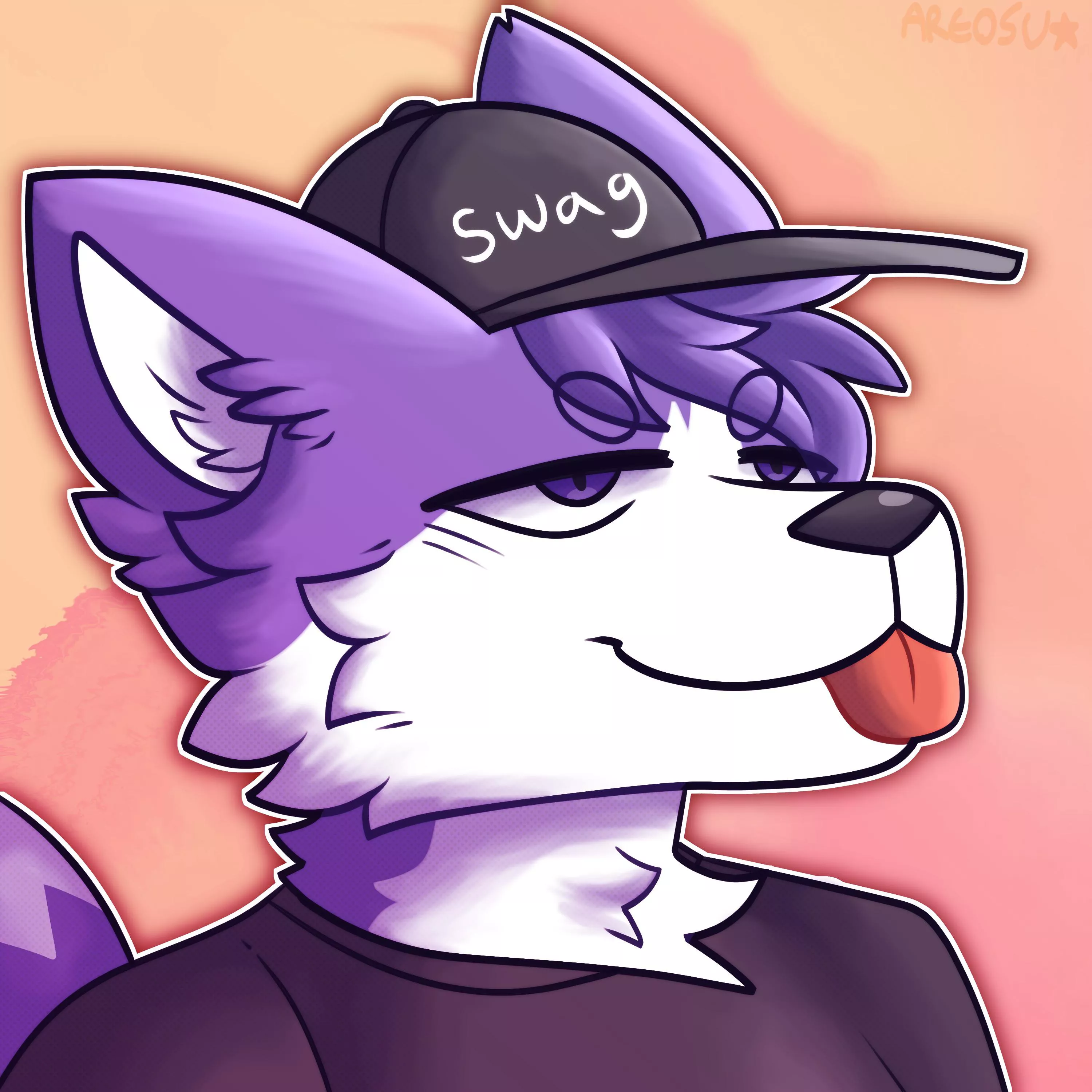 Icon comm I did for a client on discord! (art by me, are0su!)