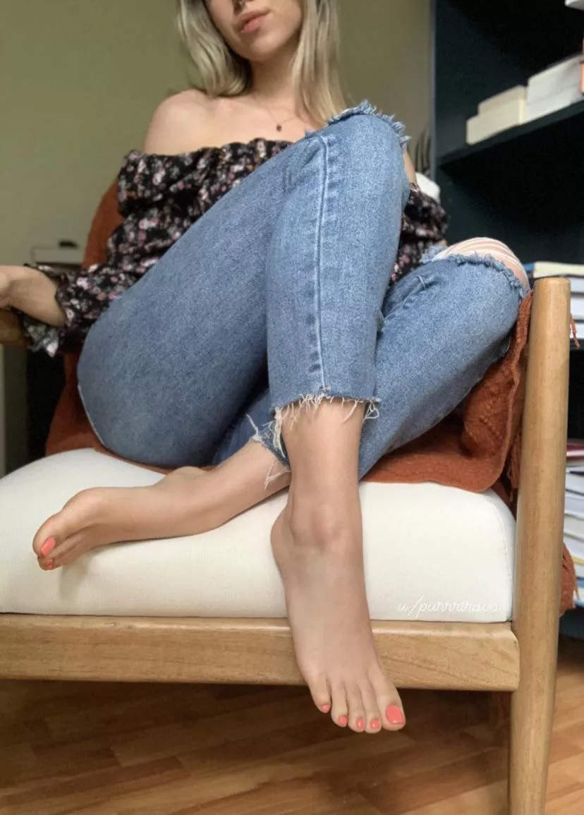 I’d be barefoot for you all the time