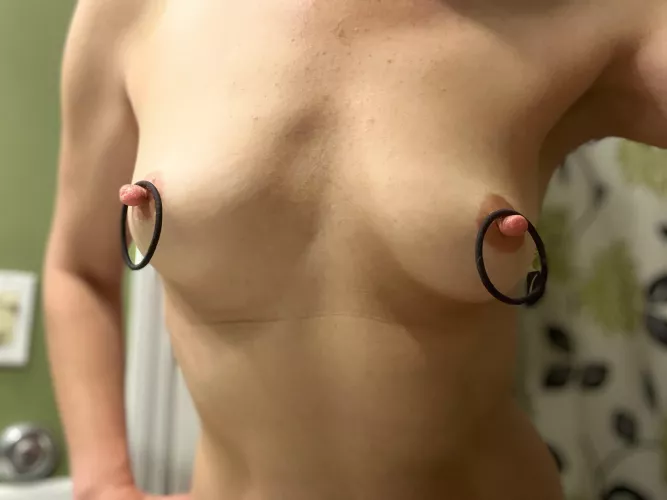 I’d rather hang your cum ropes off them