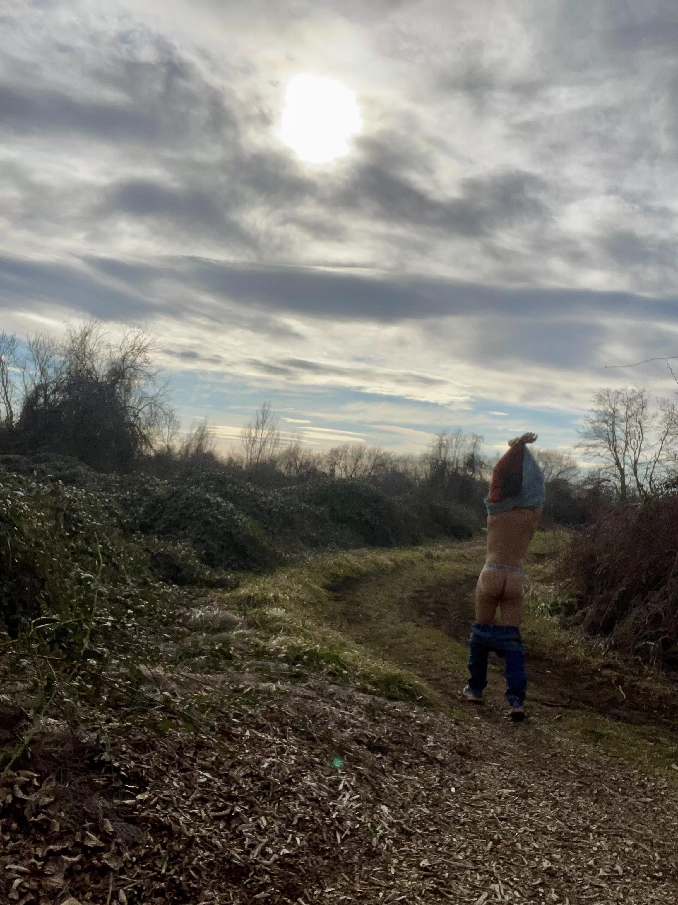 If I found you out here I would (fill in the blank).