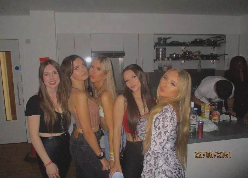 If you look closely you’ll see one is VERY different to her friends