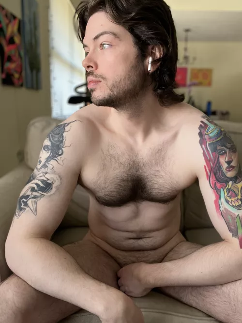 If you walked in on me like this, what would you do?