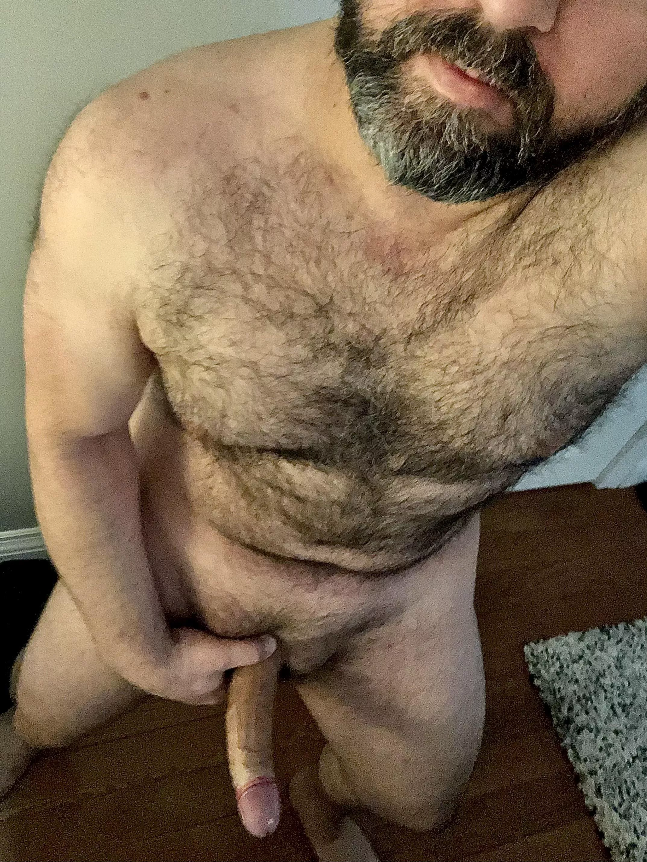 If you want to be filled and hear some dirty talk, sit down on my beard and then bounce on my cock.(41)