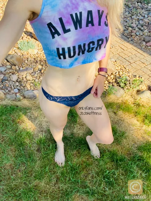 I’m always up for eating…