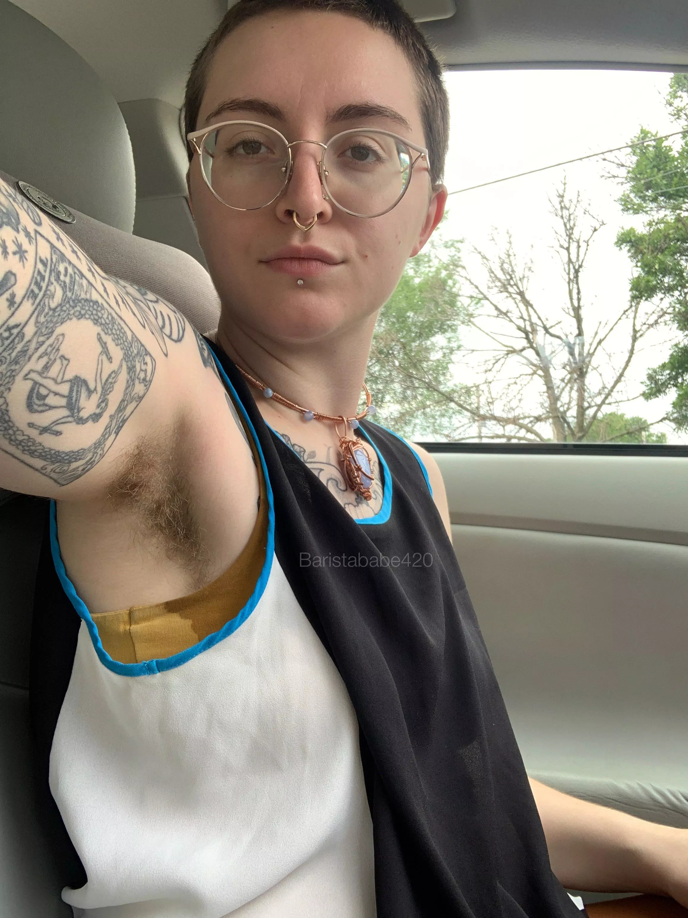 I’m always very sweaty