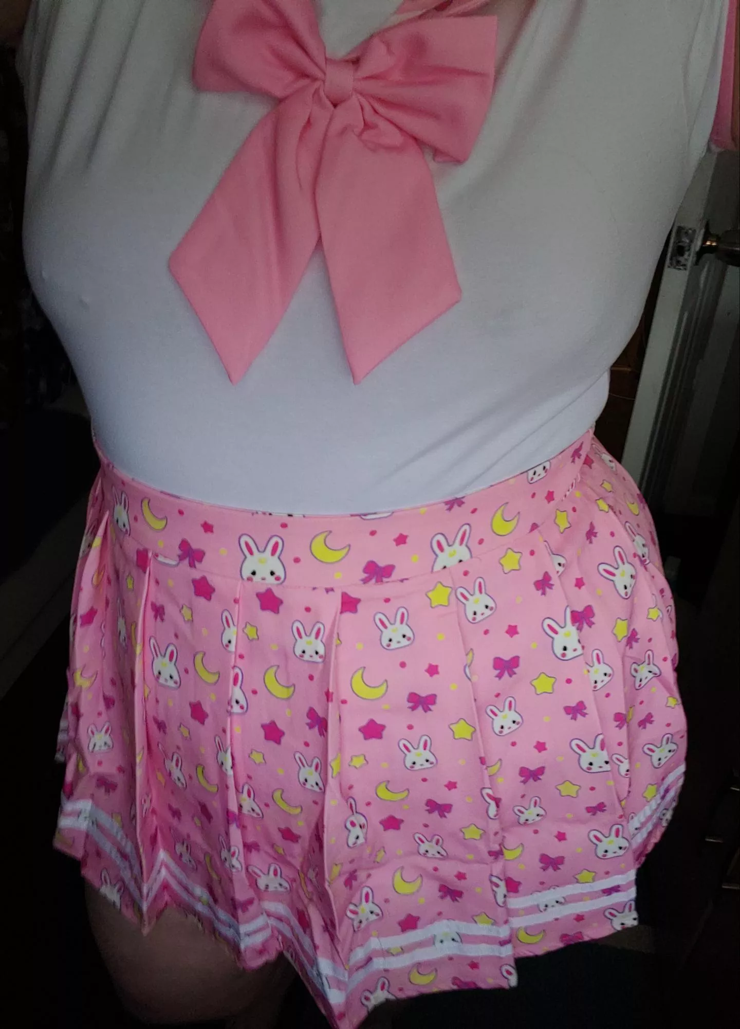 I'm feeling so cute!!! ⭐🐰✨🎀🌙