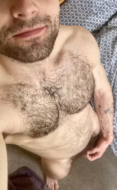 I’m fresh from the shower, come help me get filthy