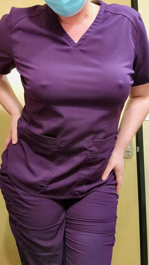 I'm going to keep the bra at home until a patient says something
