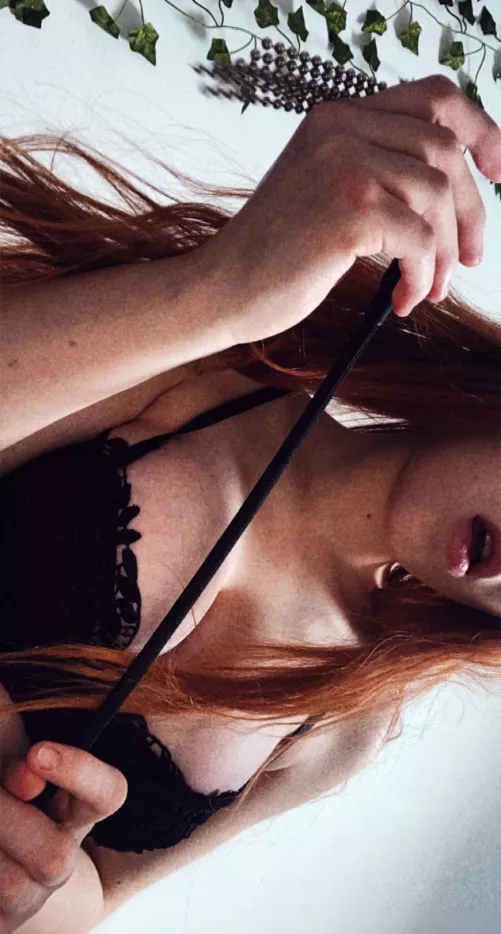 I’m gonna punish you and you’re gonna thank me for it, aren’t you? [domme]