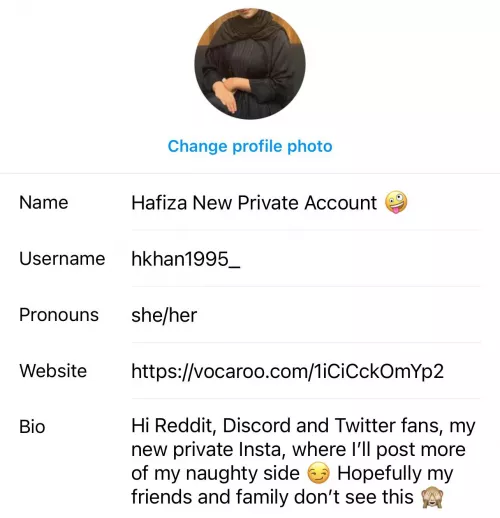 Iām making a new naughty Insta šš³š hkhan1995_