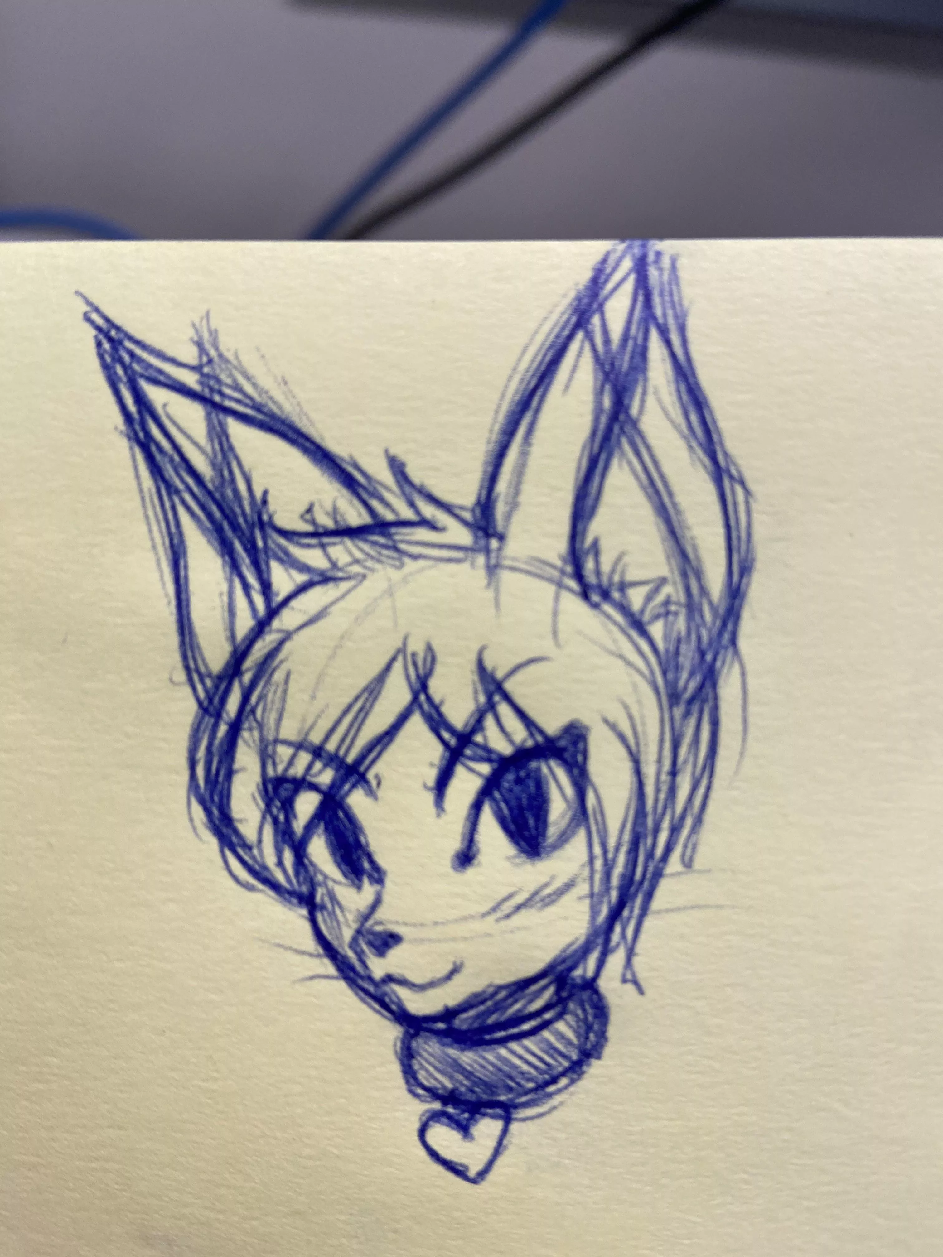 I’m new to the furry community after wanting to join for a long time but too scared of the stigma against being one, as well as the fear that I don’t qualify… so… today I say screw that, I’m doing what makes me happy. This is just a doodle to i