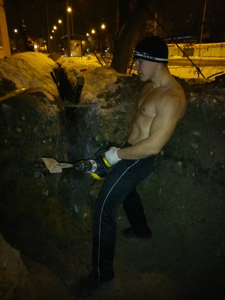 I'm ready to hammer with my jackhammer everything I see in front of me