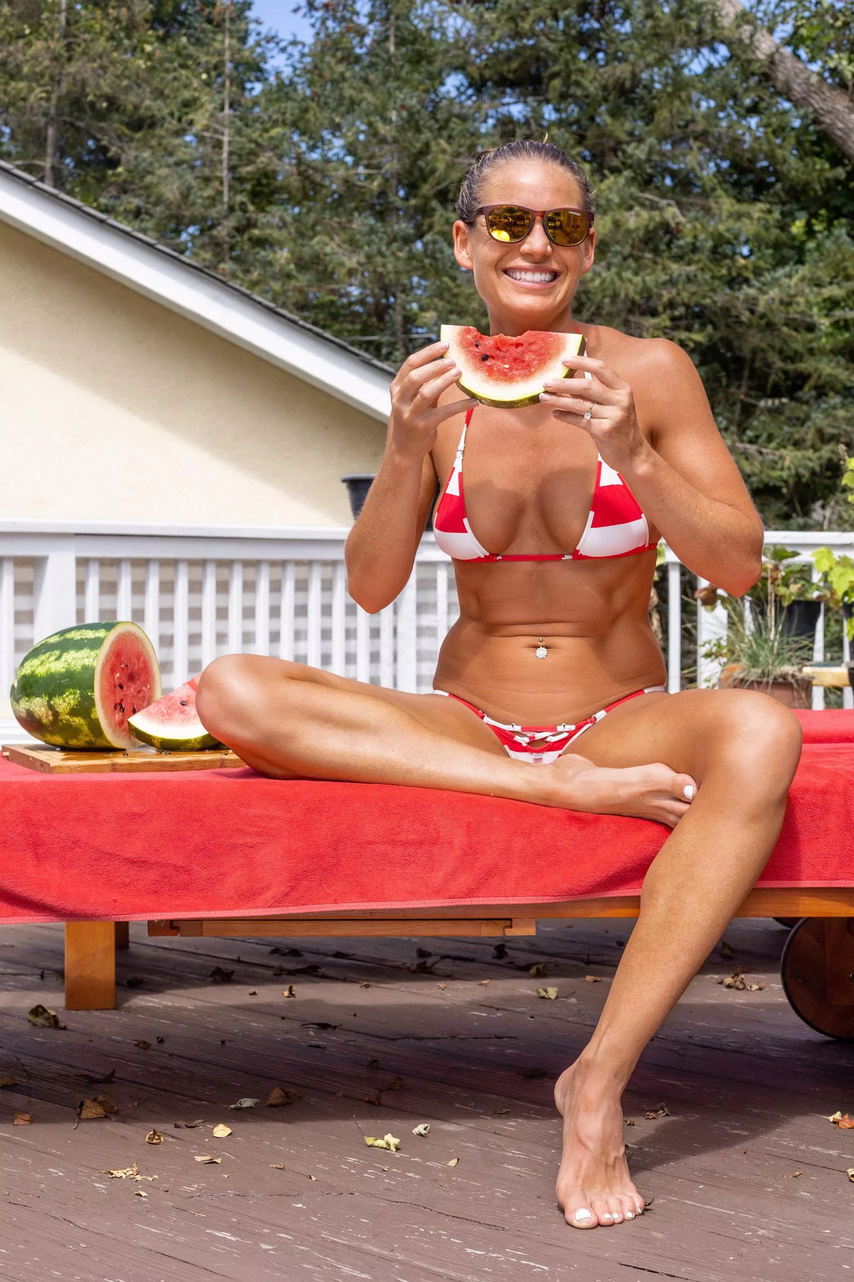 I’m smiling because summer is coming